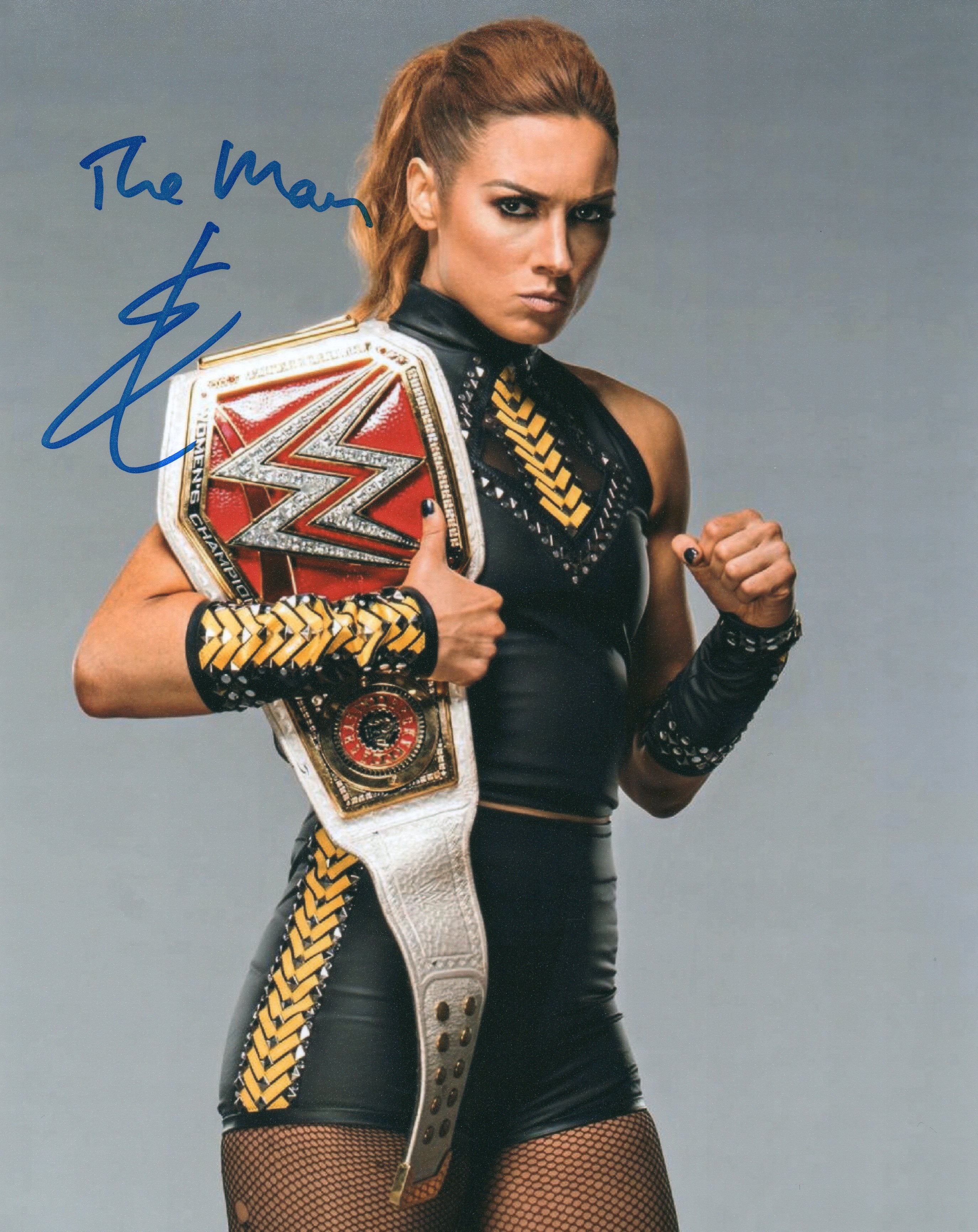 ベッキーリンチwweサイン色紙 Becky Lynch WWE Signed Photo – RetroWrestling.com