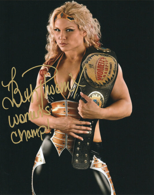 Beth Phoenix WWE Signed Photo