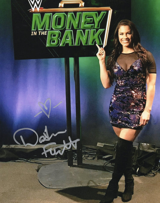 Dasha Fuentes WWE Signed Photo