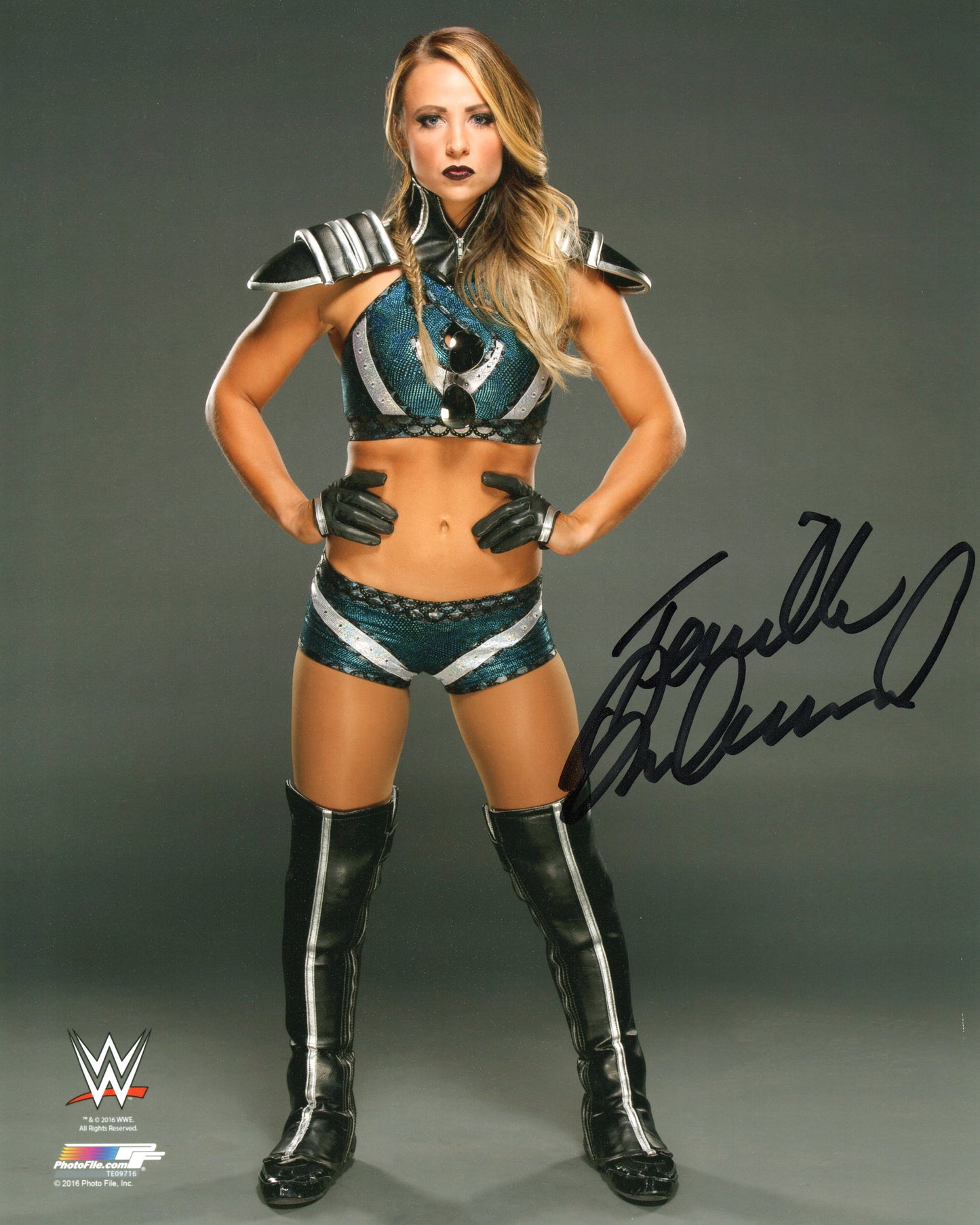 Emma WWE Signed Photofile Photo
