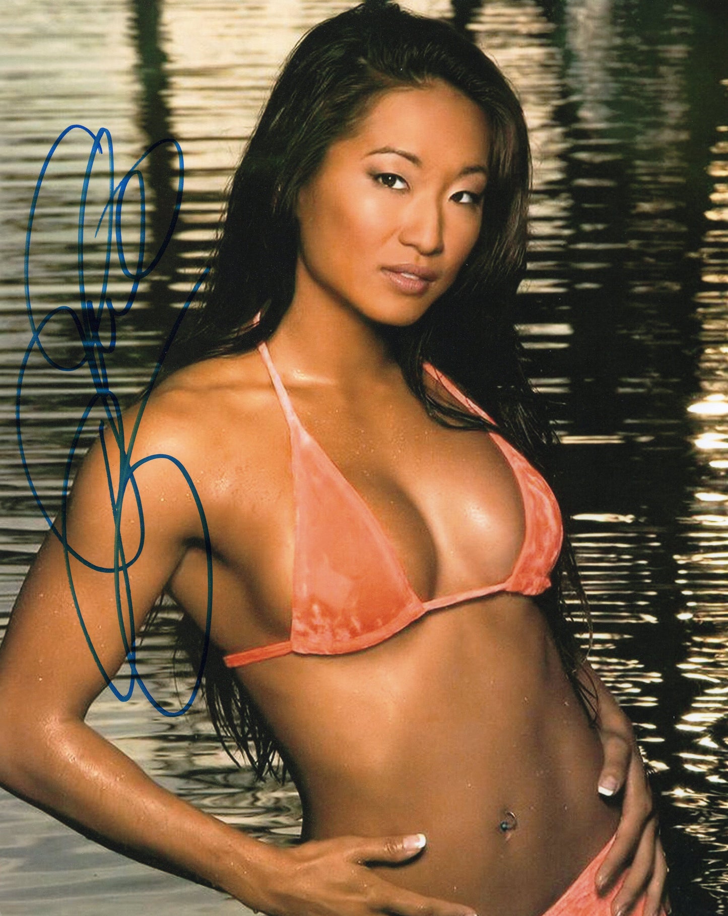Gail Kim WWE Signed Photo