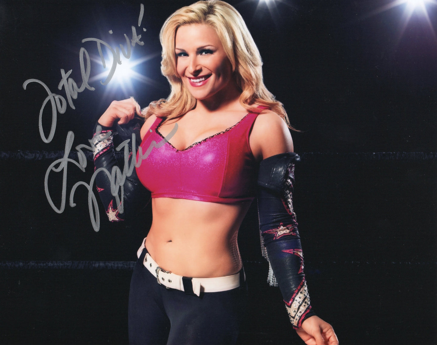 Natalya WWE Signed Photo